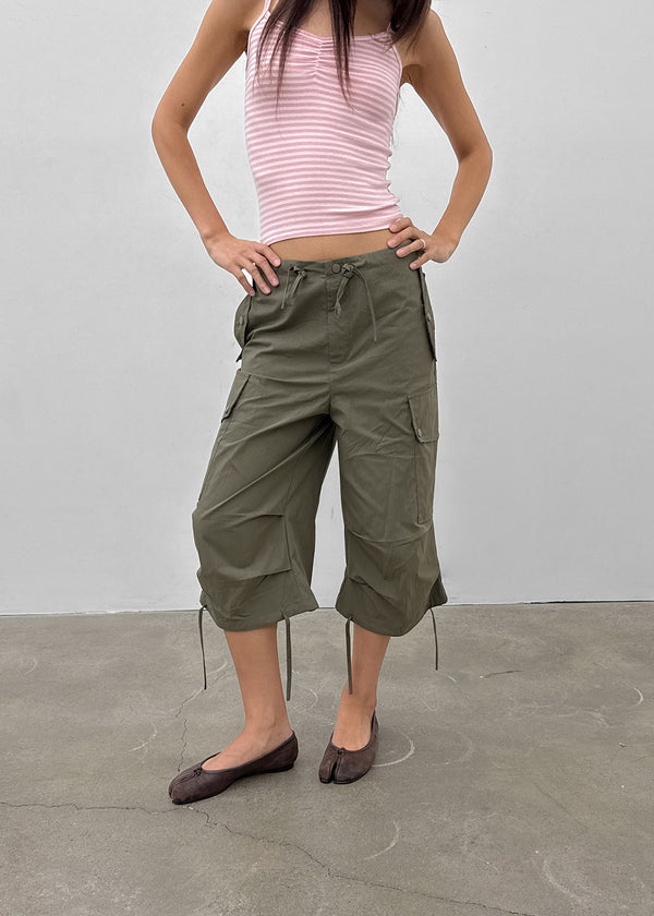HelloT Capri Cargo Pants