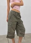 HelloT Capri Cargo Pants