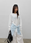 Lukip Loose Fit Long Sleeve Tee