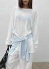 Lukip Loose Fit Long Sleeve Tee