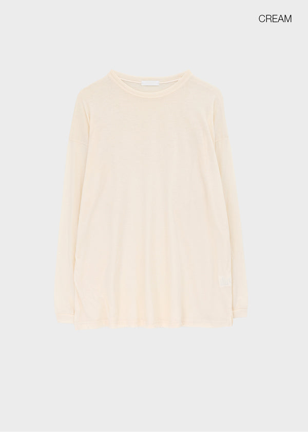 Lukip Loose Fit Long Sleeve Tee