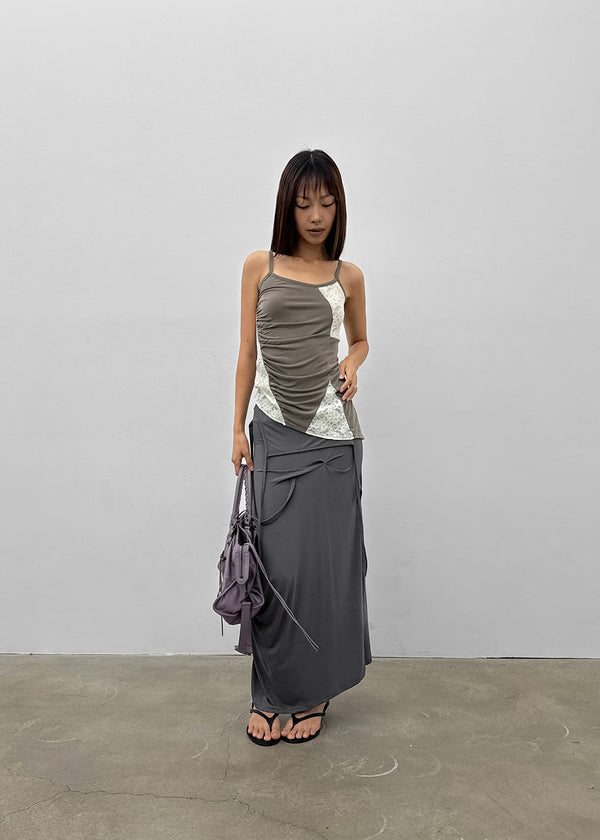 Beltol Lace Asymmetrical Sleeveless