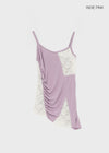Beltol Lace Asymmetrical Sleeveless