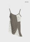Beltol Lace Asymmetrical Sleeveless