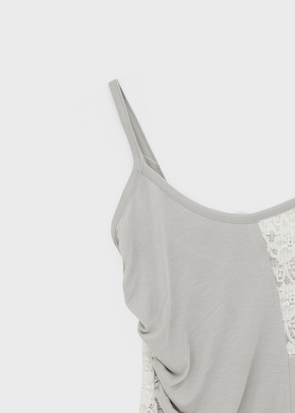 Beltol Lace Asymmetrical Sleeveless