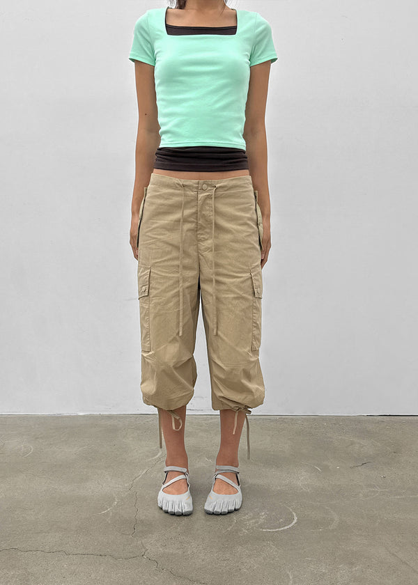HelloT Capri Cargo Pants