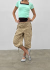 HelloT Capri Cargo Pants