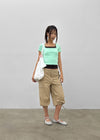 HelloT Capri Cargo Pants