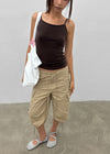 HelloT Capri Cargo Pants