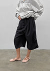 (UNISEX) Handimer Nylon Back-Banding Bermuda Shorts