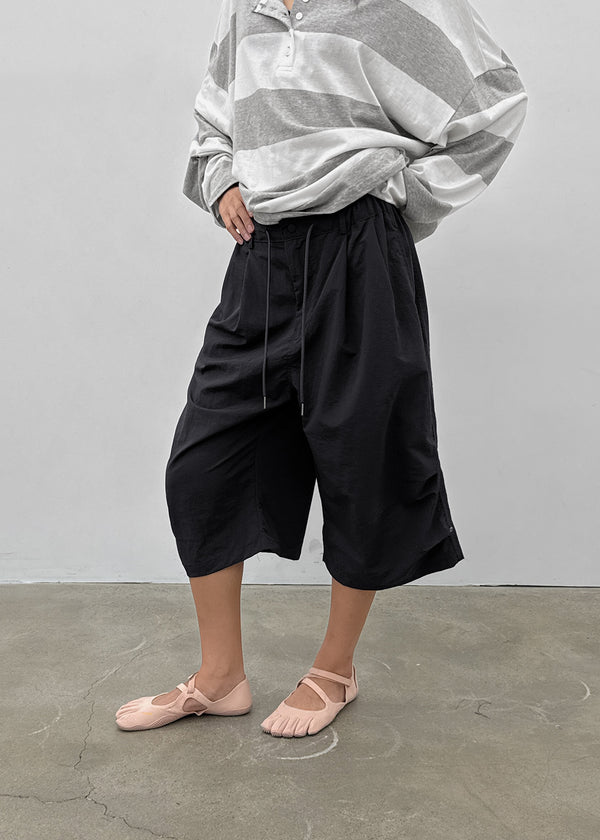 (UNISEX) Handimer Nylon Back-Banding Bermuda Shorts