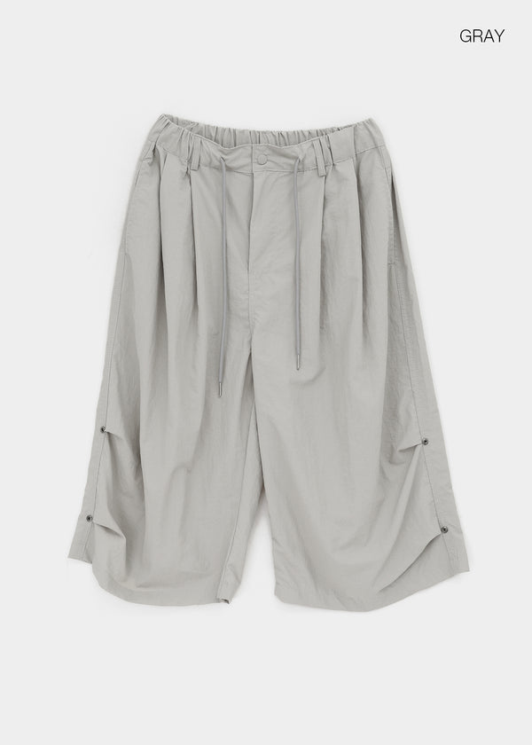 (UNISEX) Handimer Nylon Back-Banding Bermuda Shorts