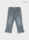 Relling Slit Capri Denim Pants