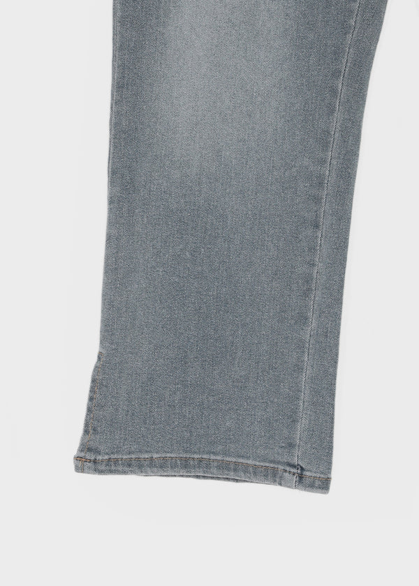 Relling Slit Capri Denim Pants