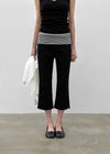 Sullyn Striped Folding Capri Pants