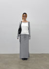 Tame boat neck raglan long sleeves