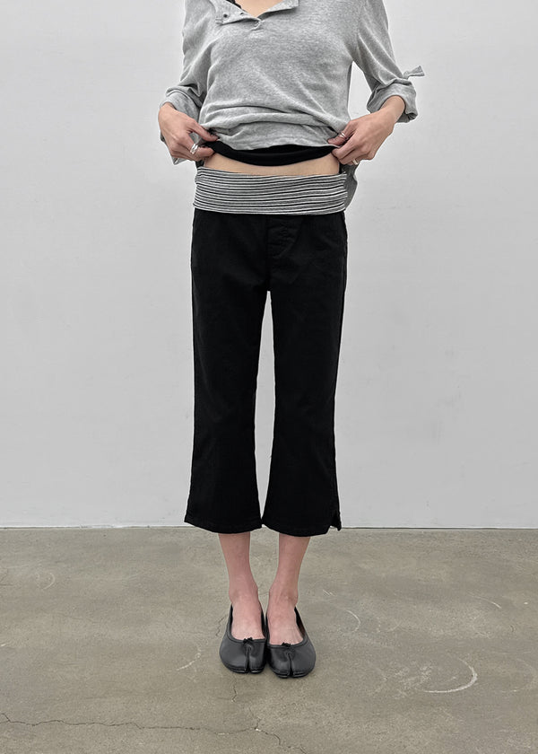 Sullyn Striped Folding Capri Pants