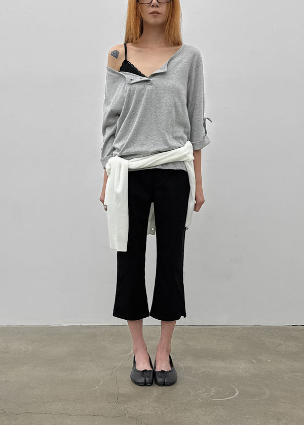 Sullyn Striped Folding Capri Pants