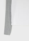 Tame boat neck raglan long sleeves