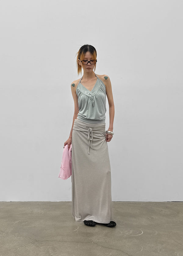 Abyss Beads Halter Sleeveless