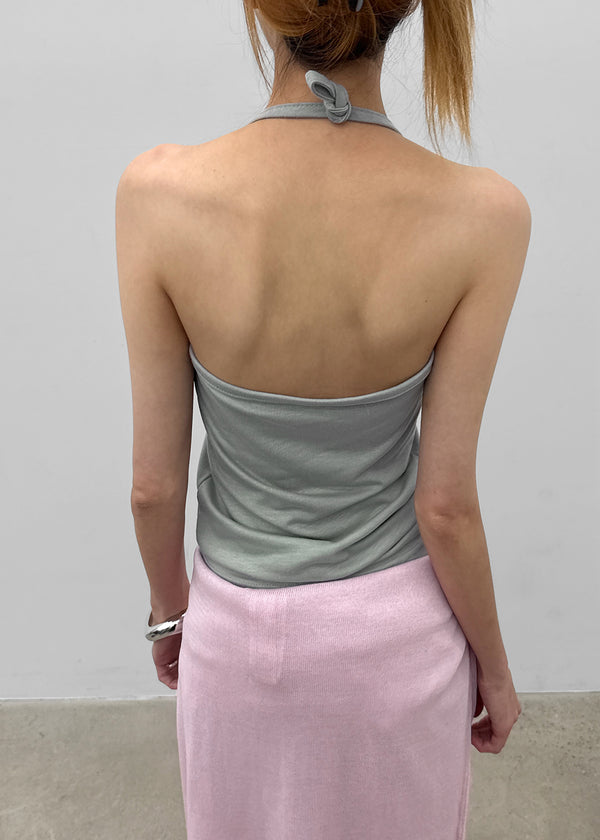 Abyss Beads Halter Sleeveless