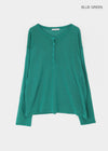 Scant Loose Fit Henley Neck Knit