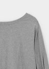 Bleak Off-shoulder 3/4 Sleeve Sweatshirt
