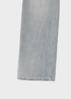 Gash Damaged Bootcut Denim Pants