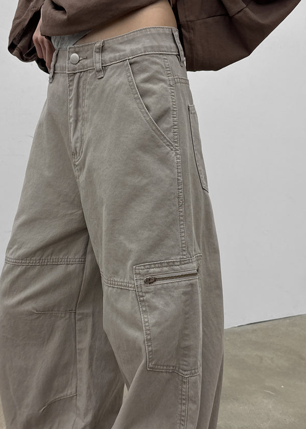 (UNISEX) Remnant Pigment Wide Cargo Pants