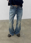 Tweak Low-waisted Bootcut Denim Pants