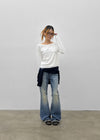 Spern Lettering Tencel Long Sleeve Tee