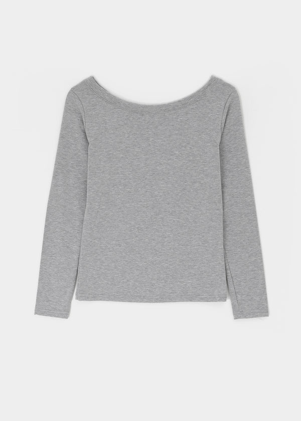 Spern Lettering Tencel Long Sleeve Tee