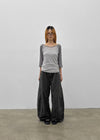 Frange Raglan 3/4 Sleeveless