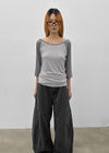 Frange Raglan 3/4 Sleeveless