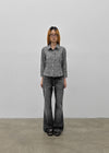 Moro's Washed Bootcut Denim Pants