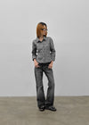 Moro's Washed Bootcut Denim Pants