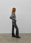 Moro's Washed Bootcut Denim Pants