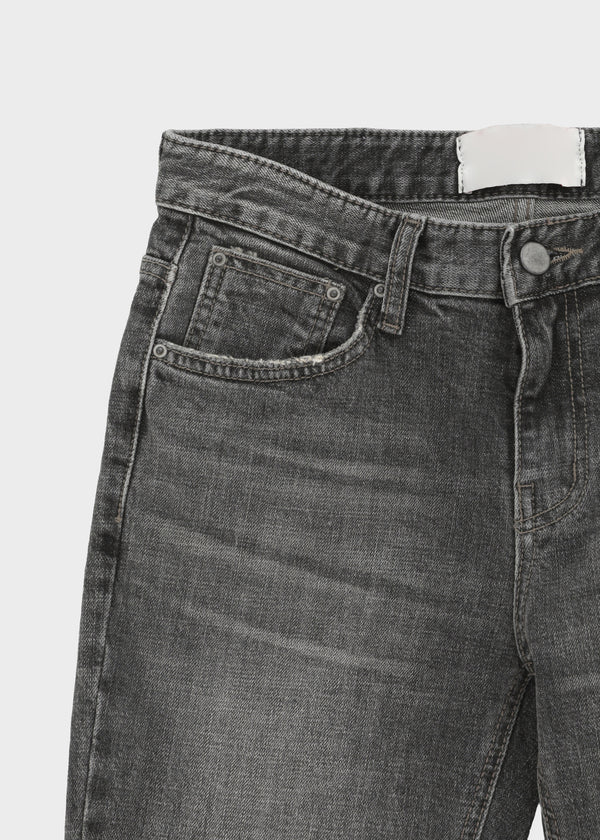Moro's Washed Bootcut Denim Pants