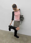 Frange Raglan 3/4 Sleeveless