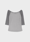 Frange Raglan 3/4 Sleeveless