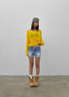 Pukati Damaged Short Denim Pants