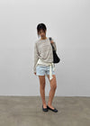 Boen Striped Summer Long Sleeve Tee