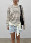 Boen Striped Summer Long Sleeve Tee