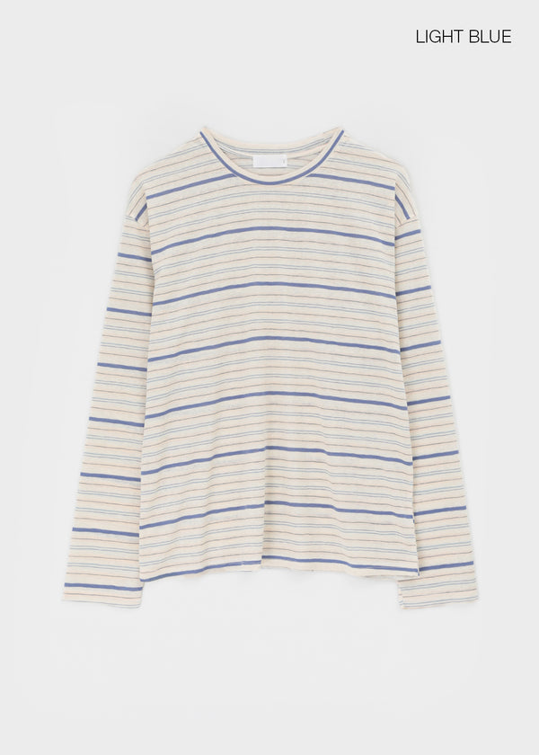 Boen Striped Summer Long Sleeve Tee