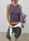 Vener ribbed sleeveless