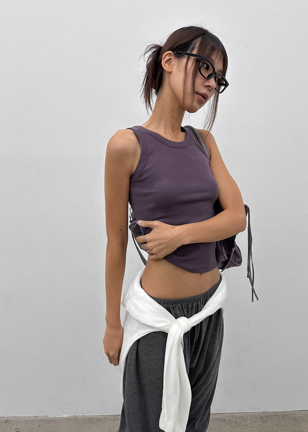 Vener ribbed sleeveless