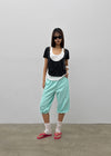 Kael Shirred Layered Short Sleeve Tee
