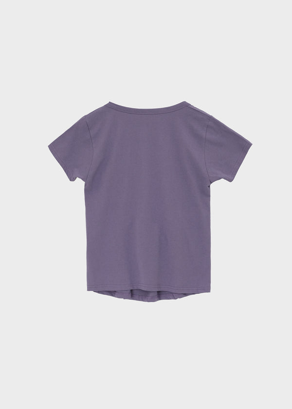 Kael Shirred Layered Short Sleeve Tee