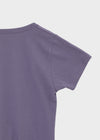 Kael Shirred Layered Short Sleeve Tee