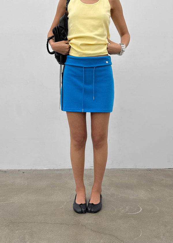 Daen Pendant Folding Miniskirt